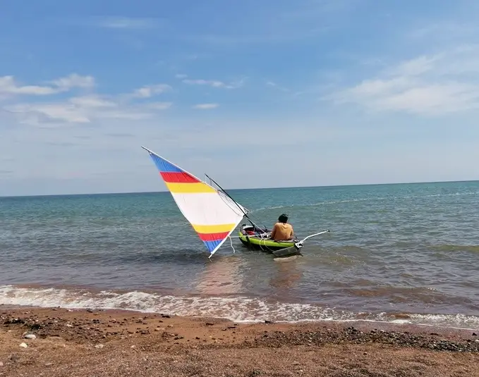 Kayak Sailing