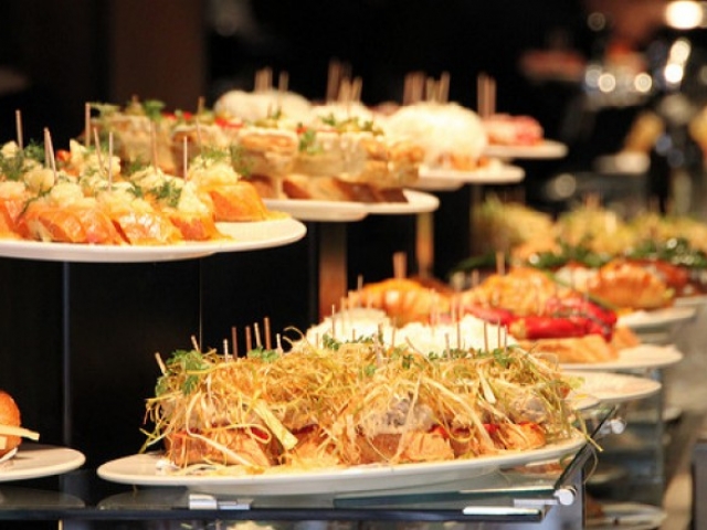 Spanish Pintxos (pin-chos) are popular in the Basque Country