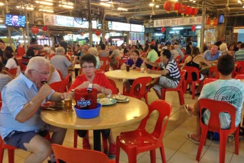 penang feringghi night market malaysia holiday travel food