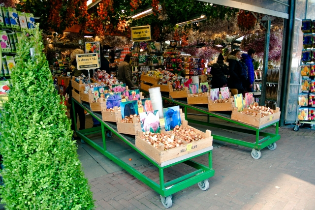 Bloemenmarkt in Amsterdam