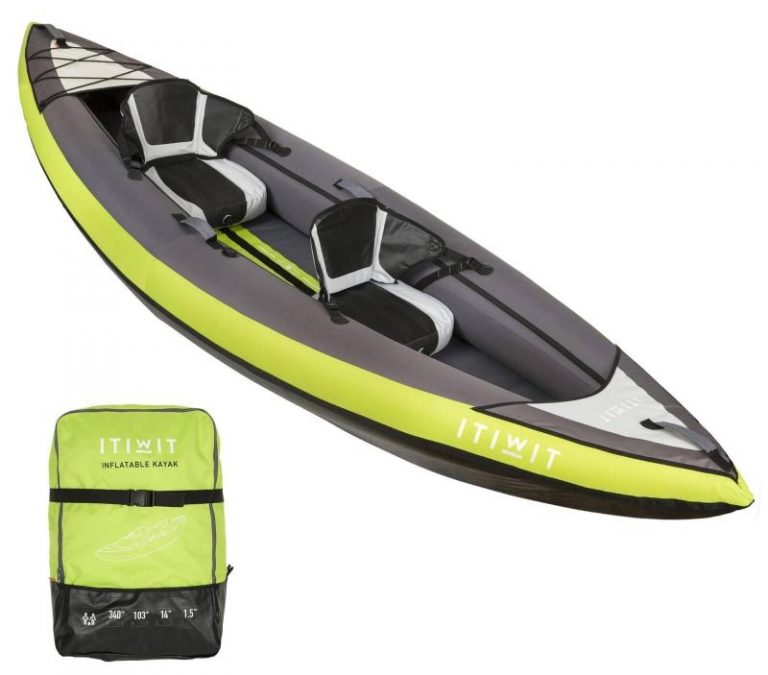 Build an Inflatable Kayak Sailing Kit for less than £20! SITB