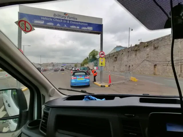 Embarkation Brittany Ferries from UK to Spain