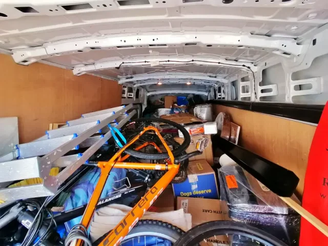 Van Fully Loaded Brittany Ferries from UK to Spain